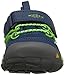 KEEN Kids' Chandler CNX Comfortable Sneakers, Poseidon/Jasmine Green, 9 Little Kid