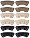 12 Pair Heel Pads for Shoes - Self-Adhesive Shoe Insoles Foot Care Protector, Heel Inserts Heel Shoe Grips Liner Anti Slip Shoe Cushion for Women and Men, One Size Fits All (Multicolor)