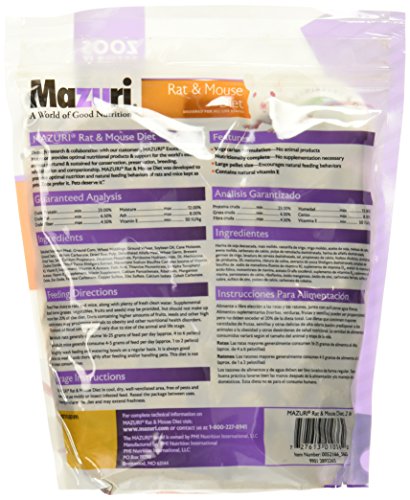 Mazuri Rat & Mouse Food, 2 lbs.