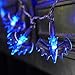 Domire Battery Operated LED Fairy String Lights 20 Blue Bat Lights Halloween Decoration Lights
