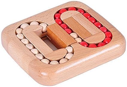 wooden ball maze