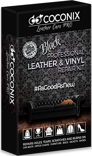 Amazon Com Coconix Black Leather Repair Kits For Couches Vinyl Upholstery Repair Kit For Car Seats Sofa Furniture Liquid Scratch Filler Formula Repairs Couch Tears Burn Holes Automotive