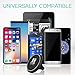 Fast Magnetic Wireless Car Charger Mount and Holder/Qi Enabled/Air-Vent Accessible for Iphone X/8/8 Plus, Samsung Galaxy S8/S7/S7 Edge/Note 8