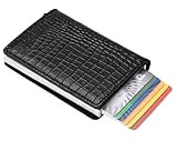 Secrid Men Slim Wallet Genuine Leather Amazon RFID Safe Card Case for max 12 cards
