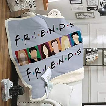 Friends TV show watching blanket. | Etsy