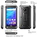HTC One M9 Case, SUPCASE Full-body Rugged Holster Case with Built-in Screen Protector for HTC One M9 (2015 Release), Unicorn Beetle PRO Series - Retail Package (Black/Black)