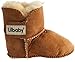 Lilbaby Bergen Merino Sheepskin Baby Bootie (100% PURE Australian Sheepskin, Calf Suede, Velcro Fastener)