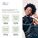 Aquis Original Microfiber Hair Towel, Black