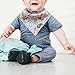 AIDOUT Baby Bibs - Cotton Infant Bandana Bibs 4 Pack Soft & Absorbent Drool Bibs for Boys, Girls, Unisex - Baby Registery Gift Set