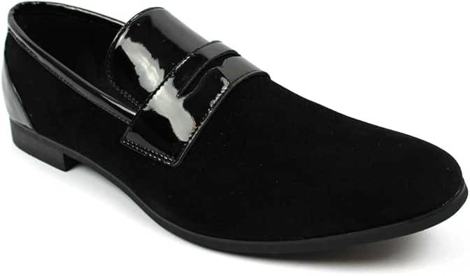 black tuxedo with loafers