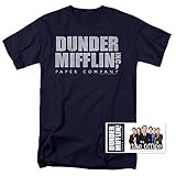 Popfunk The Office Dunder Mifflin NBC T Shirt & Exclusive Stickers