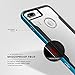 iPhone 7 Plus Case, Zizo [Shock Series] w/ FREE [iPhone 7 Plus Screen Protector] Crystal Clear [Military Grade Drop Tested] Metal Bumper iPhone 7 Plus
