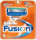 Gillette Fusion 8-Pack Razor Blades 100% ORIGINAL & GENUINE by Procter