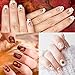 Adurself 1000+ Patterns Autumn Nail Art Decals Fall 3D Nail Self-Adhesive Stickers Harvest Pumpkin Maple Leaves Sunflower Squirrel for Women Girls Kids DIY Nail Design Manicure Thanksgiving Day