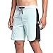 New Hurley Men's Phantom Motion Stripe Boardshort Polyester Spandex Black