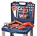 PowerTRC® Kids Tool Workbench Set With Electronic Cordless Drill And 11 Pretend Play Construction Tool Accessories