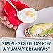 Kitzini Poached Egg Cup. Egg Coddler 4 Set. BPA Free. Microwave Egg Poacher. Nonstick Egg Pod Perfect Silicone Egg Poacher. Easy to Use & Clean. No Mess. 4 Silicone Egg Molds. Dishwasher Safe