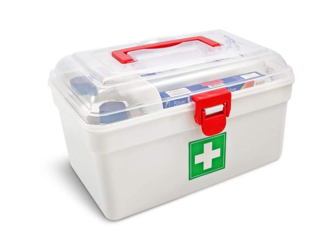 RESI Home Medicine Box Home Large Capacity First Aid Kit Medical Box