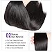 Flady Malaysian Hair 4 Bundles 8A Virgin Unprocessed Straight Human Hair 18 20 22 24inch Malaysian Straight Hair Natural Black Color