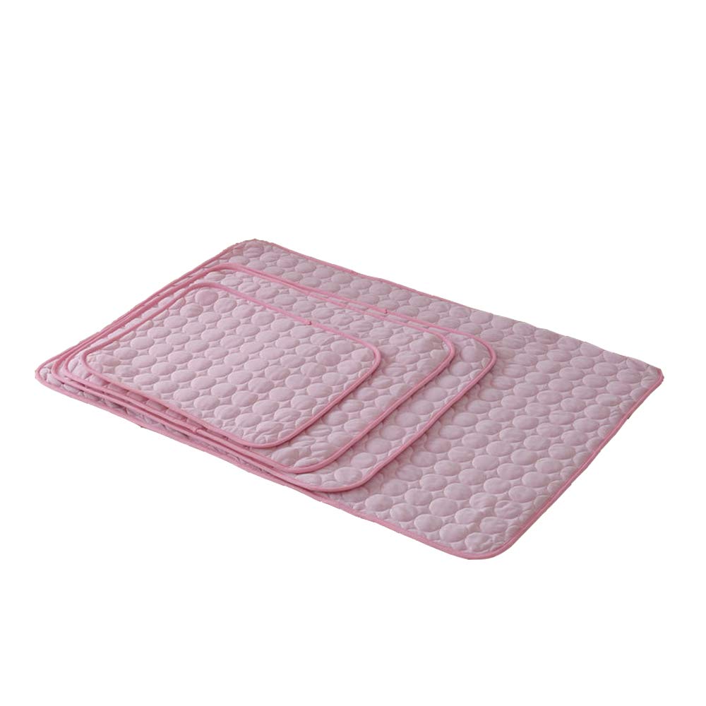 Pet Cooling Mat,Dogs Summer Bed Pad Blanket Sleep Ice Silk Bed Washable Soft Breathable for Cat Puppy Small Medium Large Dogs