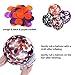 Patelai 50 Pieces Christmas Red and Green Balloons 12 Inch Christmas Confetti Latex Balloons for Christmas Decoration Baby Shower Party Supplies(Black, Purple, Orange)