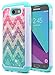 Galaxy J3 Luna Pro Case, J3 Prime /J3 Eclipse /J3 Emerge/Amp Prime 2 /Express Prime 2 /Sol 2 /J3 Mission, NageBee Glitter Rhinestone Sparkle Bling Diamond Girls Cute Case for Samsung J3 2017 -Wave