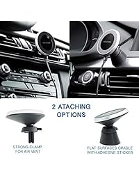 Soporte magnético inalámbrico para cargador de coche para teléfono Qi habilitado, soporte de carga rápida compatible con iPhone XS Max Xs XR X 8 8 Plus Samsung Galaxy S9 S9+ S8 S8+ Note 8 y más teléfonos Qi