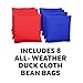 GoSports Tailgate Size 3 ft x 2 ft Cornhole Set - Portable Set Includes 8 Bean Bags & Game Rules