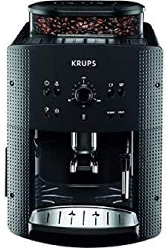 Krups Espressomaschine EA810B | 1,7 l | Farbe Schwarz | Kaffeevollautomat | freistehend | integriertes Mahlwerk | 1.450…