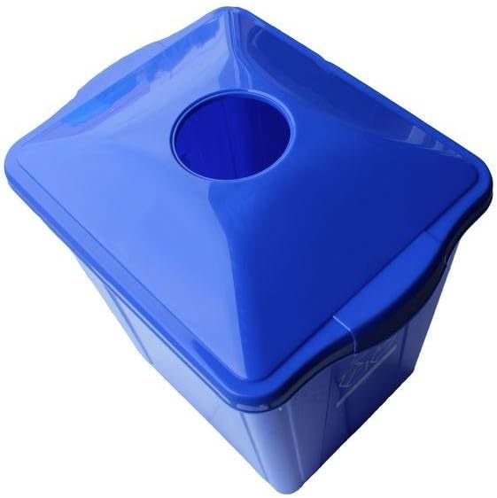22 gal. Recycling Box with Bottle and Can Top