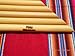 Pan Flute 15 Pipes Tunable Natural Bamboo From Peru Case Included (Beige)