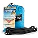 HŌMECO Double and Single Camping Hammock, Lightweight Nylon Parachute Travel Hammocks (Blue, Single)