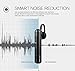 Bluetooth Earbuds, Basse HD Bluetooth Headset with Built-In Microphone, Lightweight Hands Free Headset, Car Bluetooth 4.1 Wireless Headphones for iPhone, Samsung & Smartphones, Mini In-Ear Earbuds