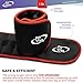 Fit Viva Ankle Weights Set - Wrist Weights for Women and Men (1, 2, 3 lbs) - Perfect for Weight Lifting, Core & Leg Training or Cardio - Great GlFT (2 x 1 lb)