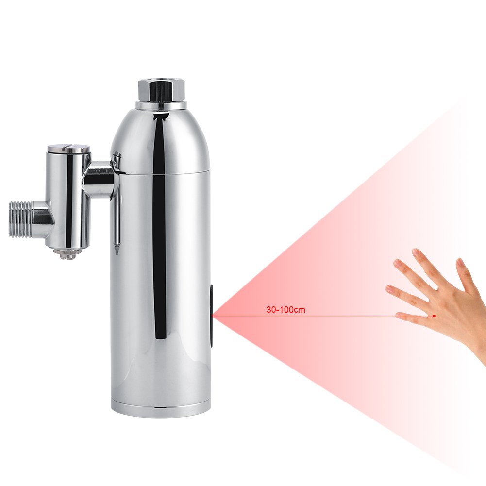 Automatic Sensor Toilet Urinal Flush Valve Brass Wall Mounted Bathroom