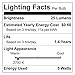 50ft Black String Lights, 60 G40 Globe Bulbs (10 Extra), Connectable, Waterproof, Indoor-Outdoor Globe String Lights for Patios, Parties, Weddings, Backyards, Porches, Gazebos, Pergolas and More