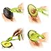 Lasten Fruit Slicer set of 5, Stainless Fruit Peeler Set - Pineapple Corer, Watermelon Slicer,Avocado Slicer, Carving Knife&Melon Baller Scoop and Strawberry Huller - Kitchen Cutter Gadgets Kit