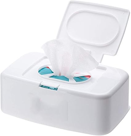 Amazon Yfax プッシュボタンウェットティッシュボックス ふた付き使い捨てグローブ収納ボックス メイク落としウェットティッシュボックス ティッシュケース ホルダー オンライン通販