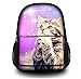 Fashion Unisex Vintage Canvas Backpack Retro School Laptop Shoulder Backpack Bag Bookbag Travel Camping Hiking Rucksack (Cute Cat) CPB-26
