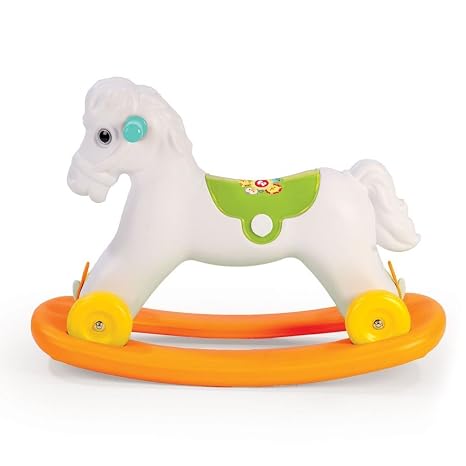 fisher price riding horse on wheels