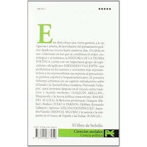 2: Historia de la teoria politica/ History of Political Theory: Estado y Teoria/ State and Theory (Ciencias Politicas/ Political Sciences) (Spanish Ed