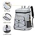 LUNCIA 24L Cooler Bag Insulated Soft Cooler Backpack Leakproof Lightweight for Beach/ Picnic/ Fishing/ Hiking/ Camping/ Park/ Day Trip, Greythumb 4