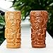 Geeki Tikis Pulp Fiction Vincent Vega & Jules Winnfield Tiki Mugs | Official Pulp Fiction Ceramic Tiki Style Cups