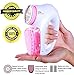 KOODER Rechargeable Sweater Shaver,Fabric Shaver, Lint Remover. Easy to Carry.Suitable to Use on Pilling Surfaces, Such As Sweater, Coat, Glove, Scarf,and Much More!(Pink)