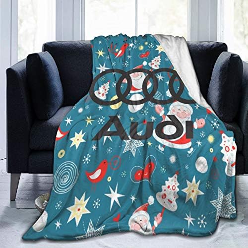 Tom Sapira A-UDI Ultra-Soft Micro Fleece Blanket Home Decor Warm Anti-Pilling Flannel Throw Blanket for Couch Bed Sofa 50"x40"