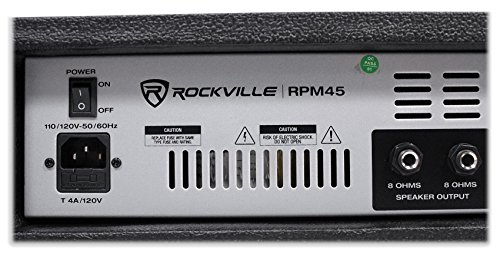3 Rockville+RPM45+Powered+Amplifier+Phantom