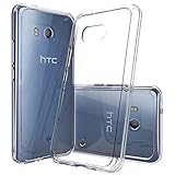 HTC Ocean Case, HTC U 11 Case, HTC U11 Case, Dretal Slim Fit Anti-Scratch Clear PC Back TPU Air Bumper Protective Case Cover For HTC U / HTC U 11 / HTC Ocean (Claer)