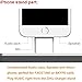 iPhone Stand.Ziku Aluminum iPhone Charger Stand Dock Station for iPhone Charging Dock, iPhone Charger, Stand for iPhone 8, 8 Plus, iPhone X, iPhone 7, 7 Plus, 6, 6 Plus, Support Charging with Case