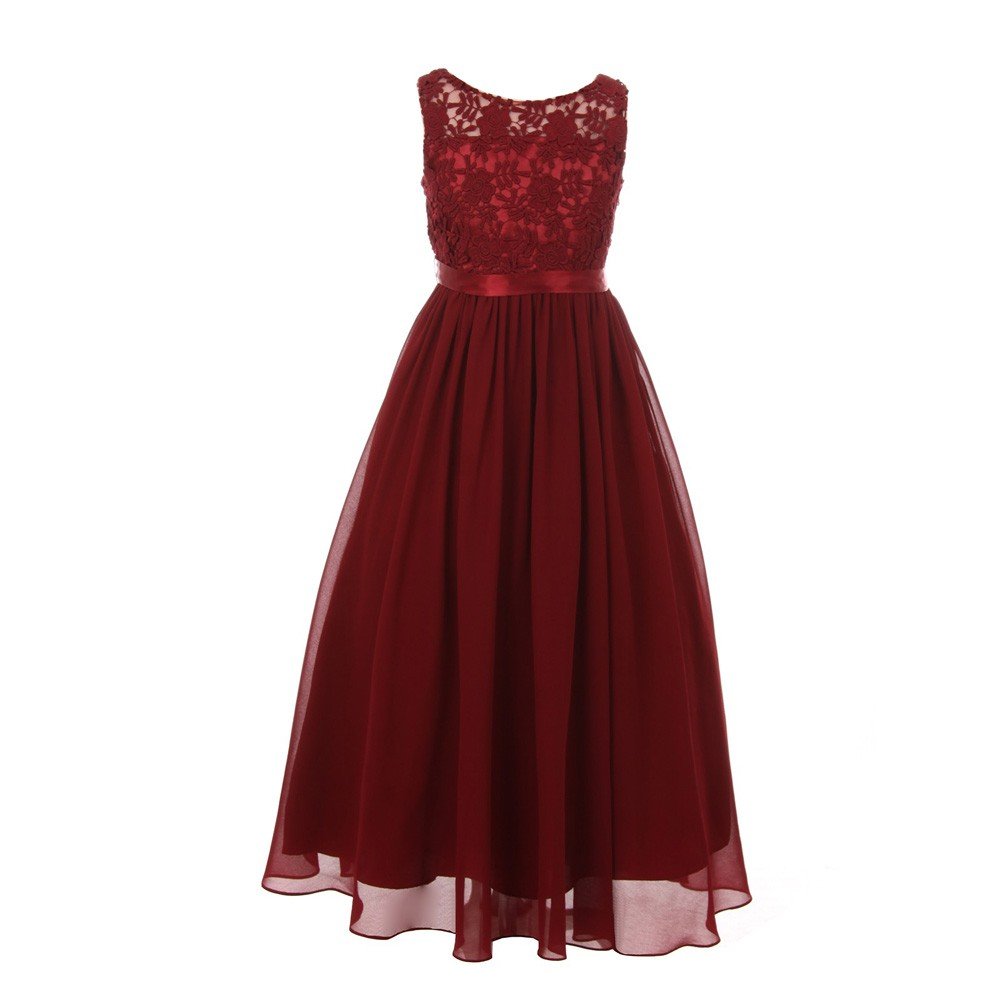 Burgundy Dresses For Juniors AG