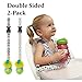 The Original Double Sided Cup/Bottle Strap. The Only Multipurpose Reversible & 2 Sided Sippy Cup Strap for High Chairs, Strollers, Bikes. Leash Secures Sports Bottles, Baby Bottles, Toys